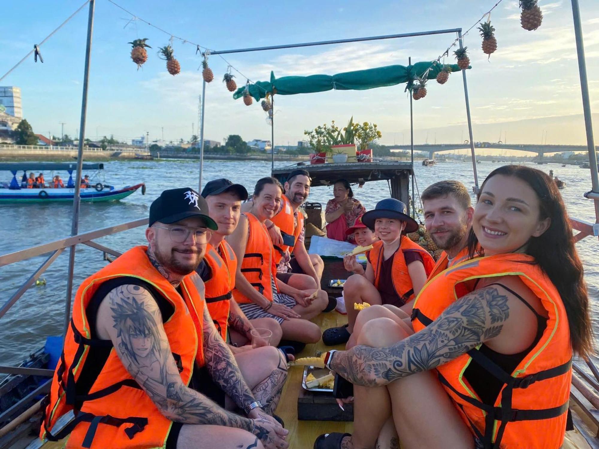 Ben Do Xua Homestay & Coffee Cai Rang Luaran gambar